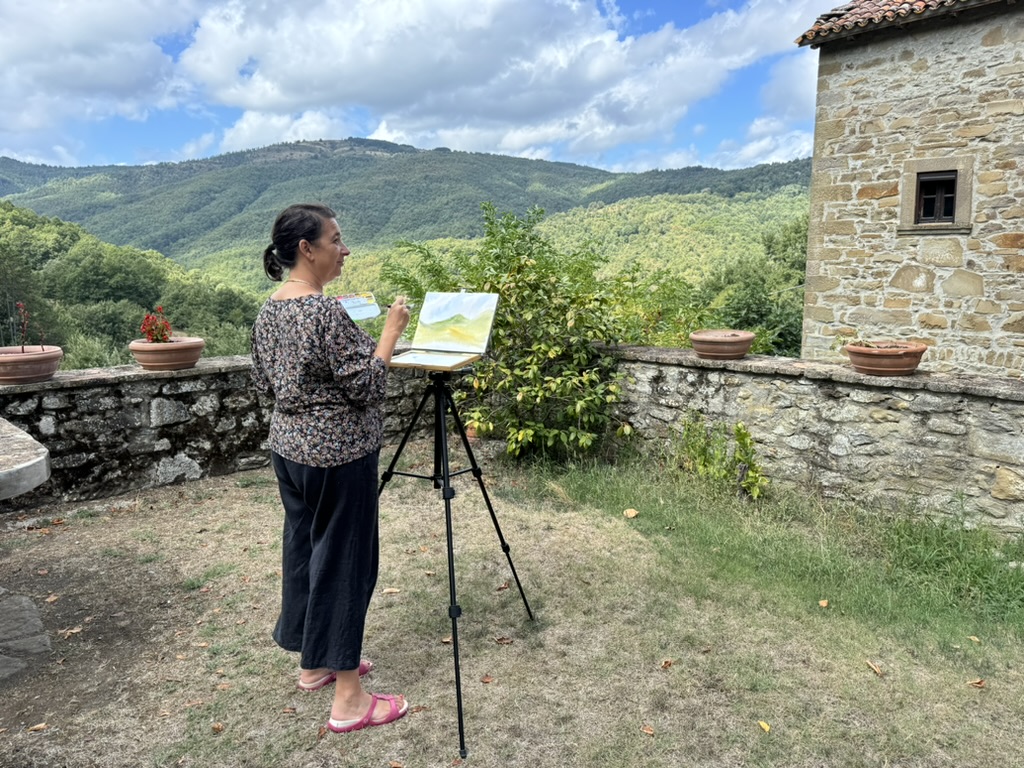Painting in Umbria — Dolce far Niente retreat